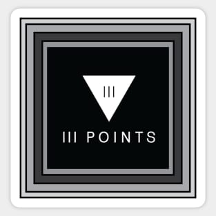 iii points miami Sticker